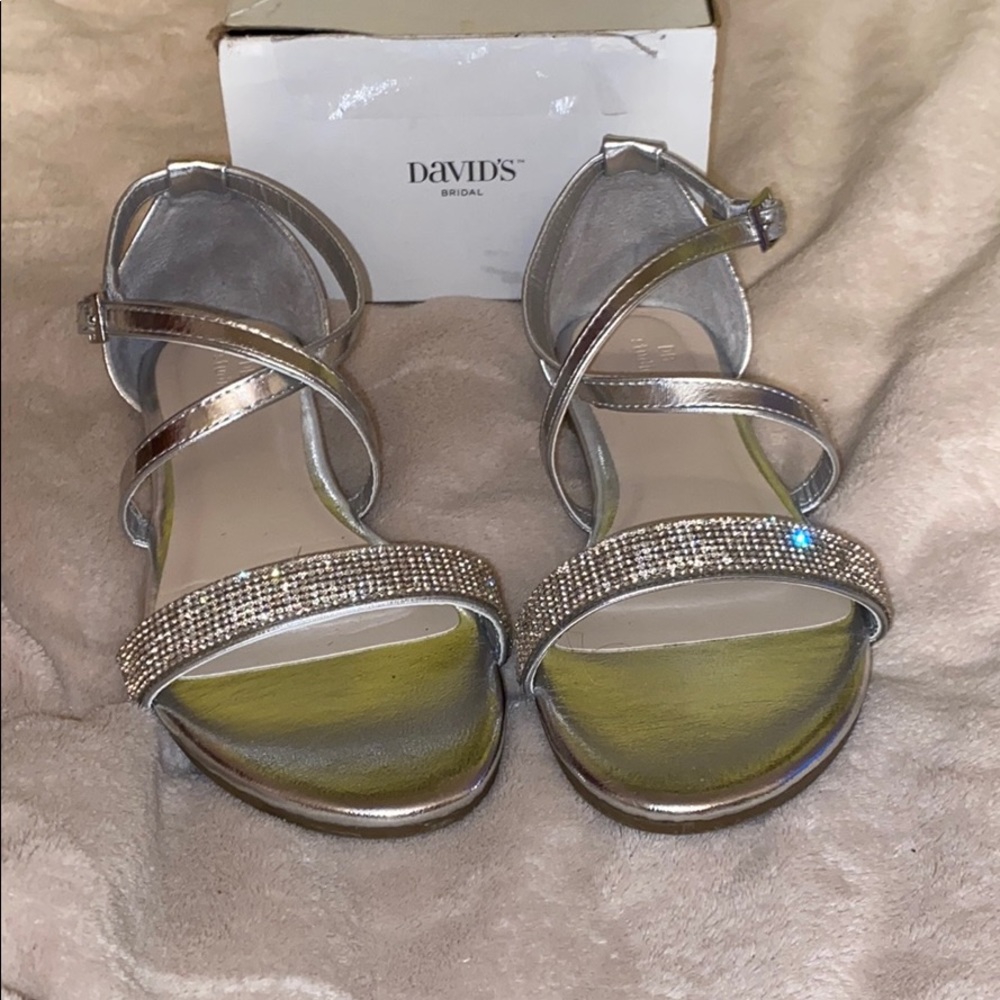 Strappy bling sandals